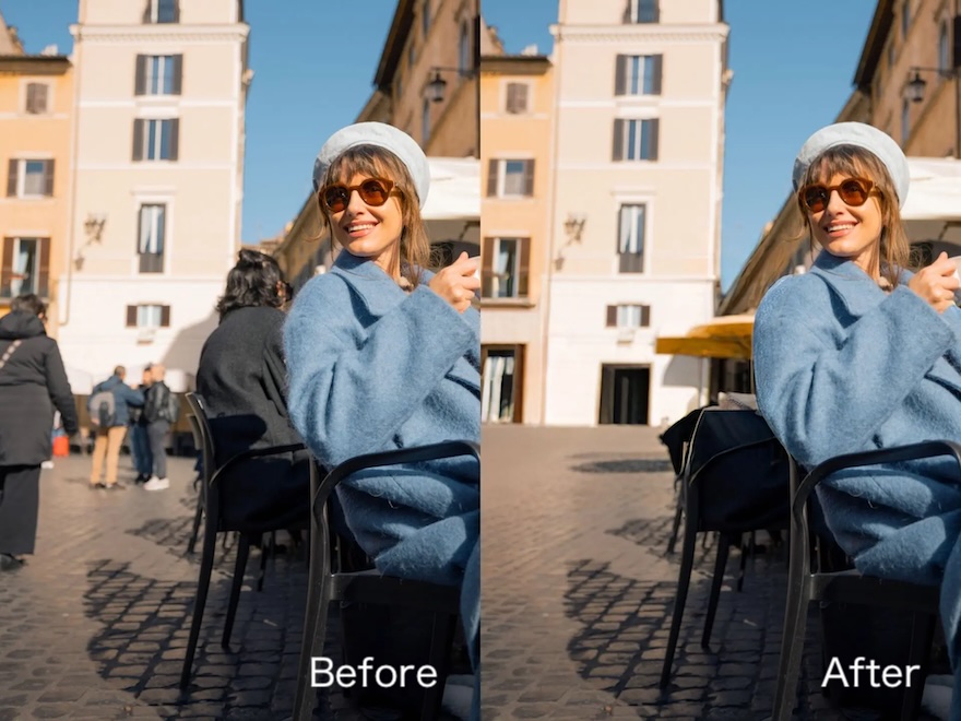 OPPO A5 5GのAI写真