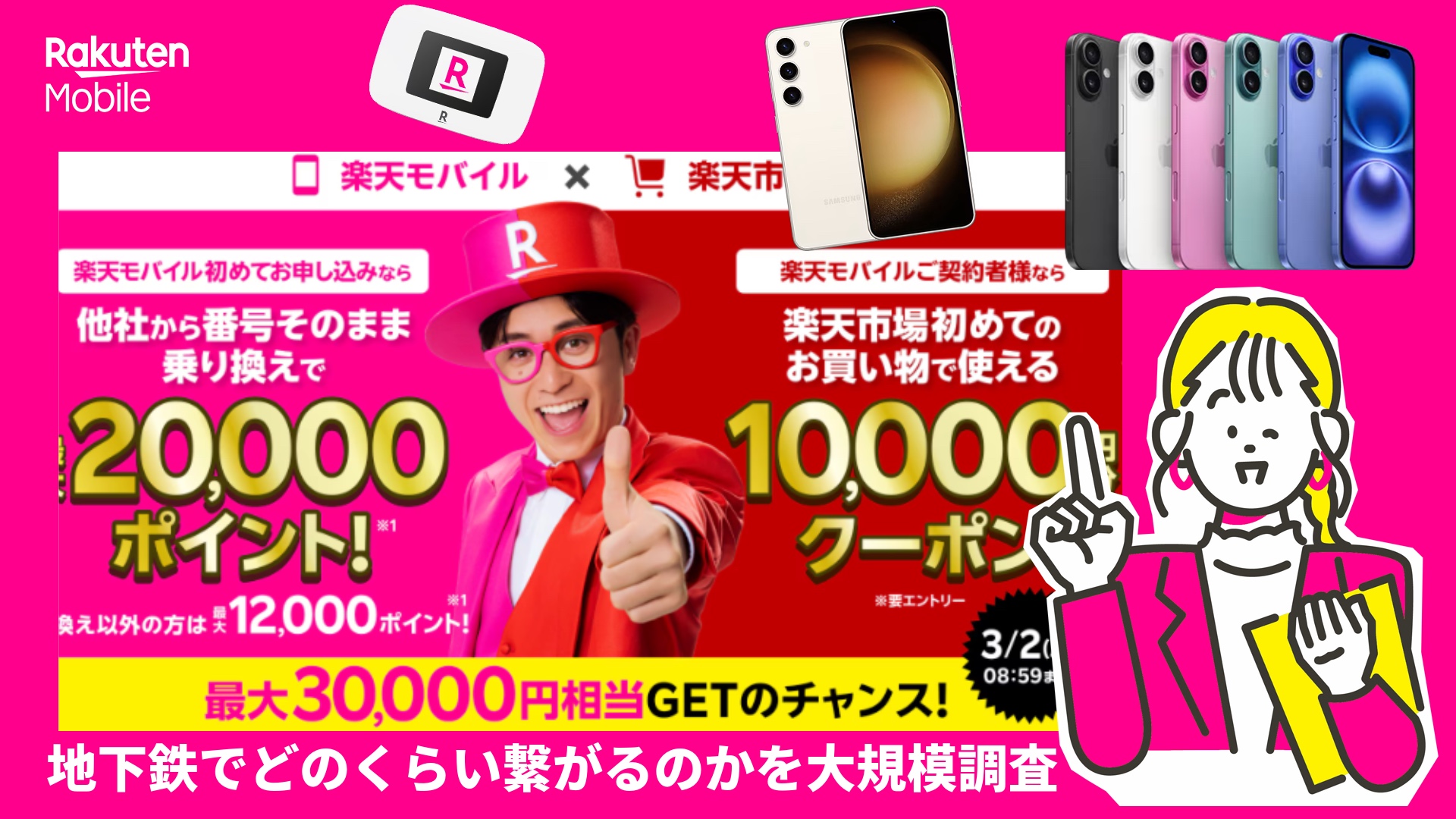 楽天モバイルx楽天市場キャンペーン